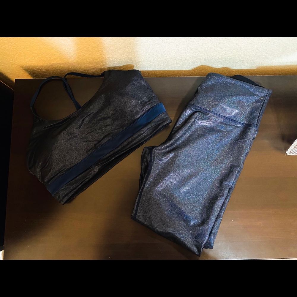 Zyia Sports bra and matching leggings